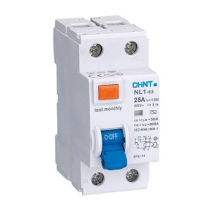 Дифференциальный выключатель NL1-63 2P 40A 30mA AC 6kA DB