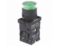 Кнопка-гриб NP2-EC32 1NС Зеленая