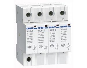 Ограничитель перенапряжения NU6-II/F 40kA/460V 4P